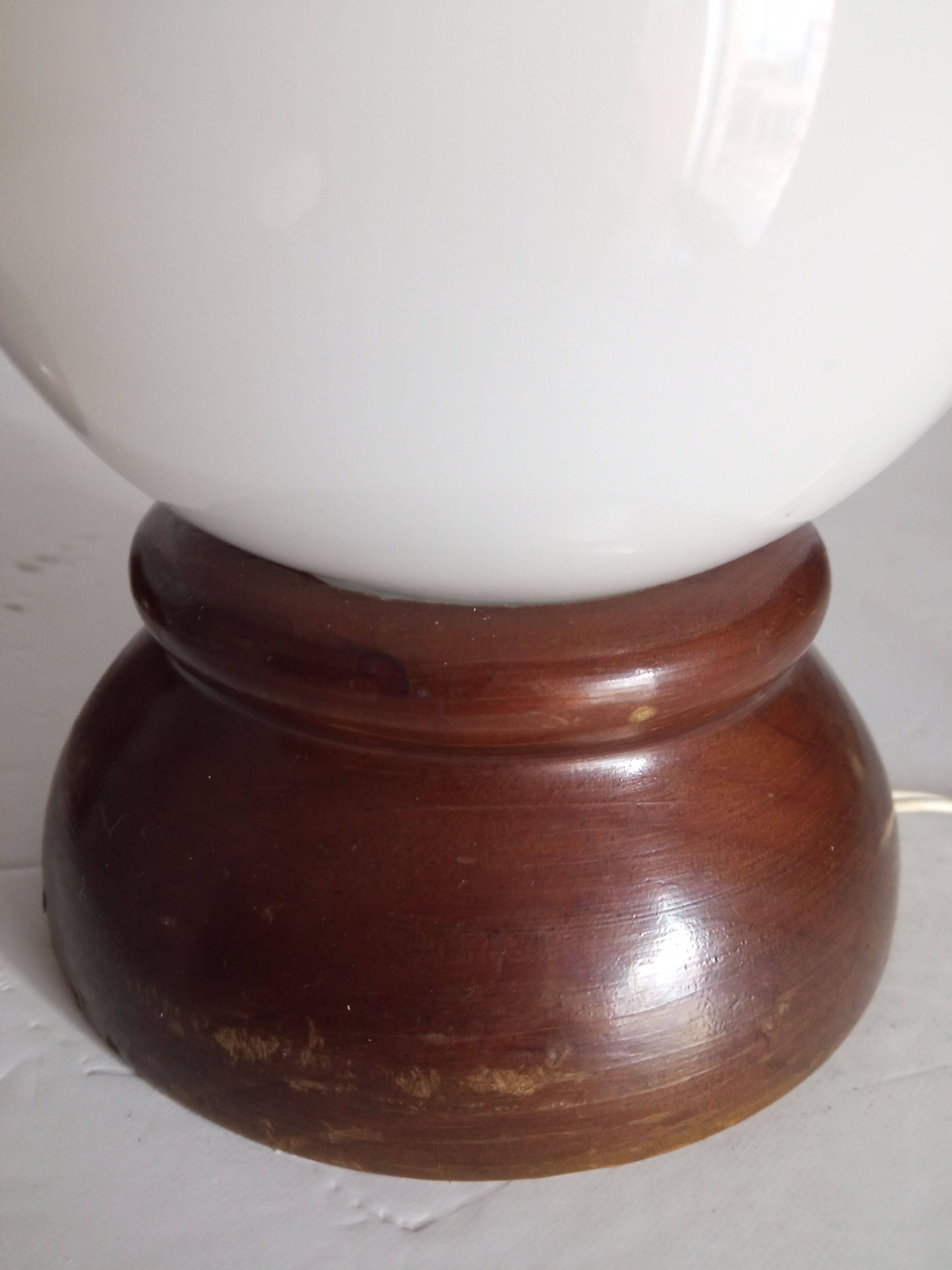 Pair of vintage bedside lamps