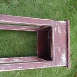 Patinated farmhouse stool