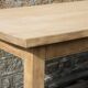 Solid oak farmhouse table – 4 to 6 diners