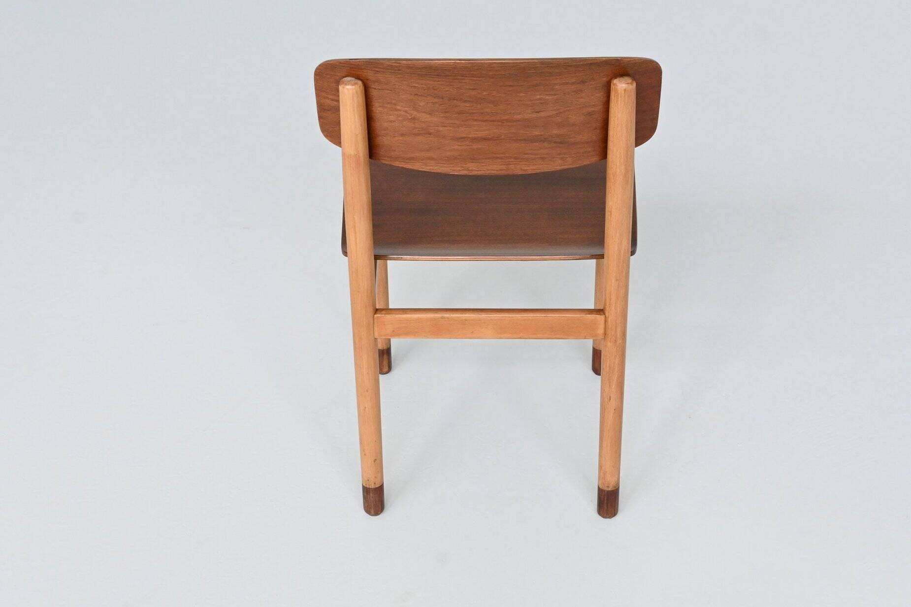 Set of four Danish dining chairs Kvetny and Sonners Denmark 1960
