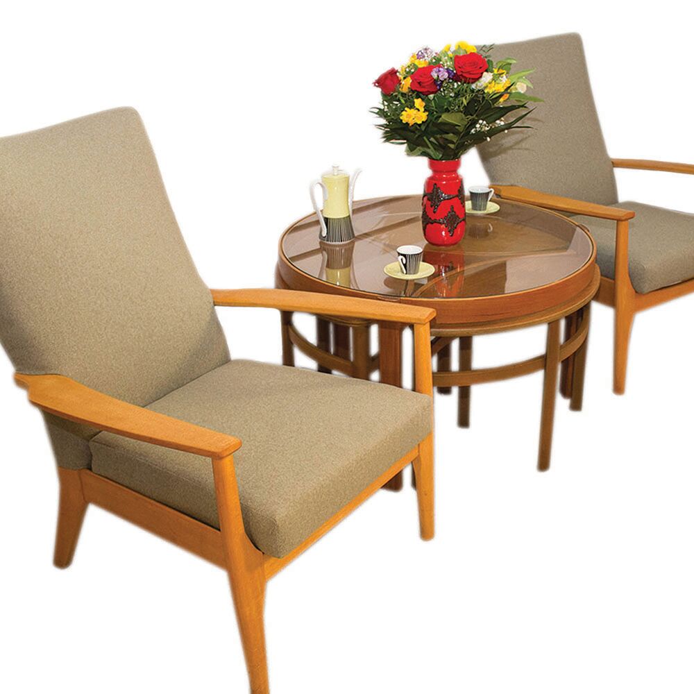 Pair of PK988 / 1023 English armchairs from Parker Knoll 1960s