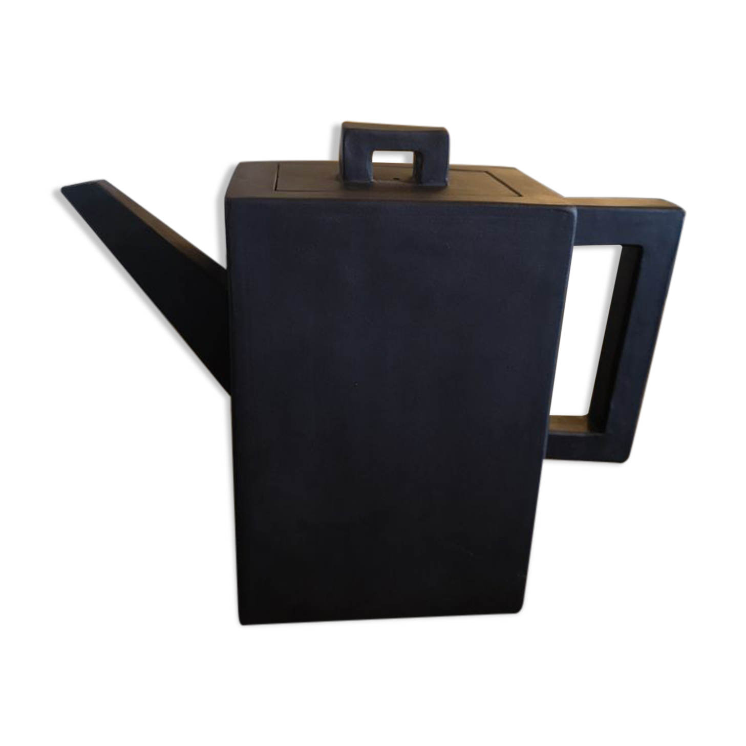 Teapot covered in brown Yixing earth without enamelled - 0.8 liters