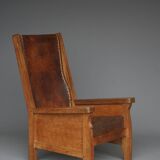 Oak Armchair by Robert Mouseman Thompson, 1940s