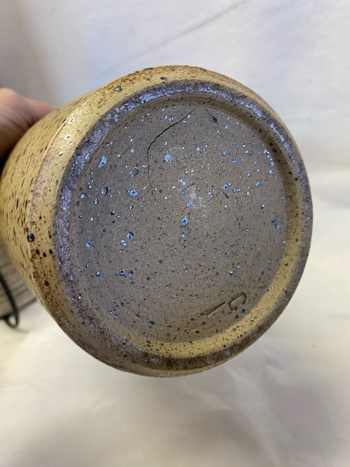 Vintage stoneware vase