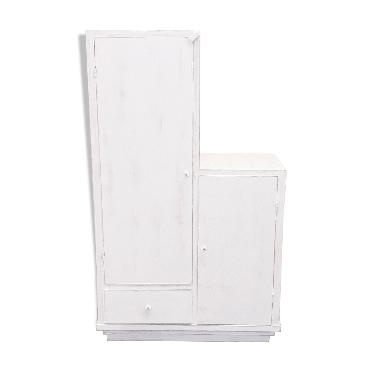 Vintage asymmetrical cabinet