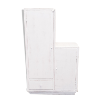 Vintage asymmetrical cabinet
