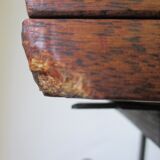 Table transformable system  rosewood