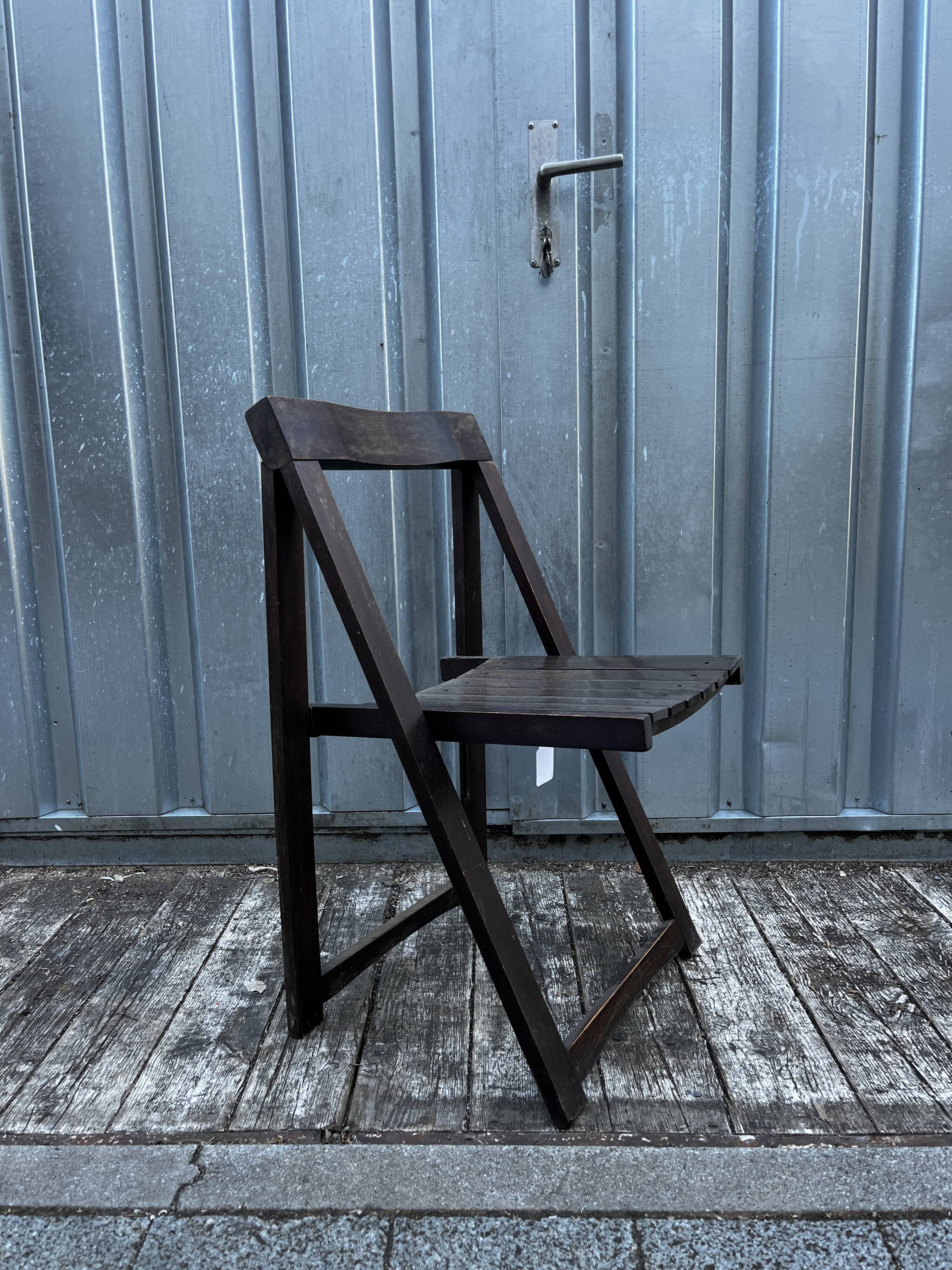 Chaise pliante Trieste par Aldo Jacober et Pierangela D’Aniello, 1963
