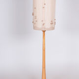 Mid century floor lamp made in 1950s czechia - beech, original condition