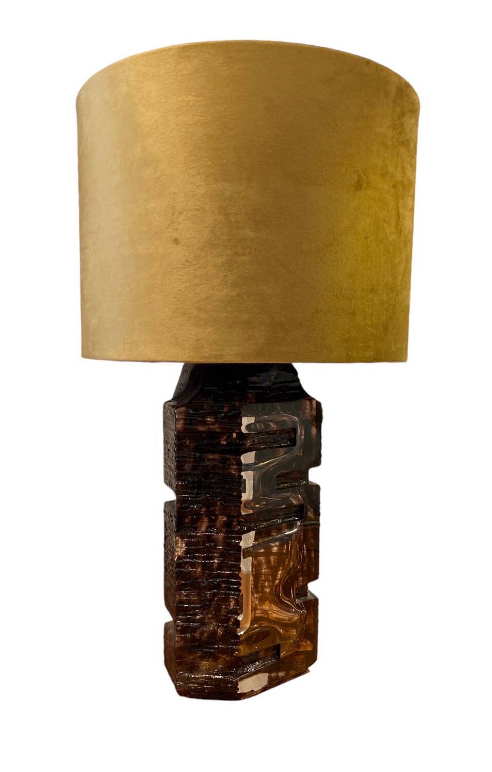 Lampe en cristal de César Baldaccini pour Daum, modèle Argos