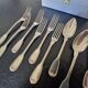 Master Goldsmith: Louis Loyer (1890-1913) - Series of 6 dessert cutlery in solid silver