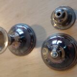 Pair of silver candlesticks