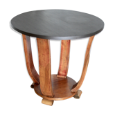 Bout de canapé art déco bois