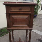 Nightstand Louis XVI style Walnut beginning 20 eme