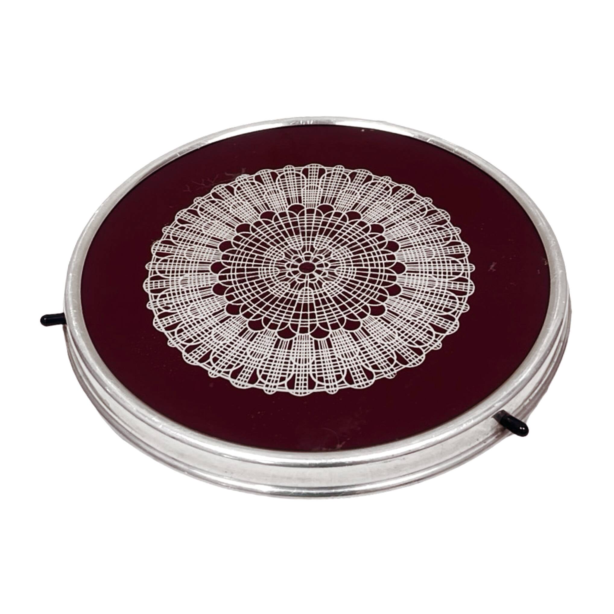 GOSMET Bydgoszcz Rotating Serving Tray – 1970s Vintage (PRL Era)