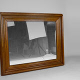 Miroir Napoléon III en chêne mouluré, France, circa 1860