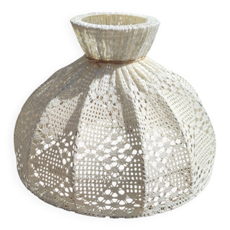 Lampshade pendant chandelier hook lace retro vintage