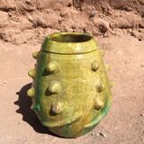 Poterie de tamegroute cache pot émaillée