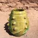 Tamegroute pottery enameled cover pot
