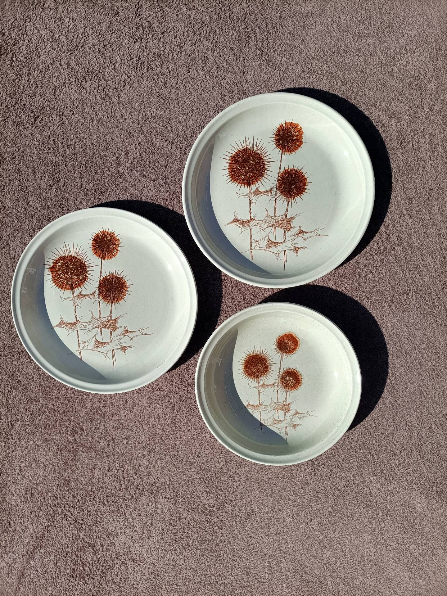 Ensemble Assiettes Sarreguemines
