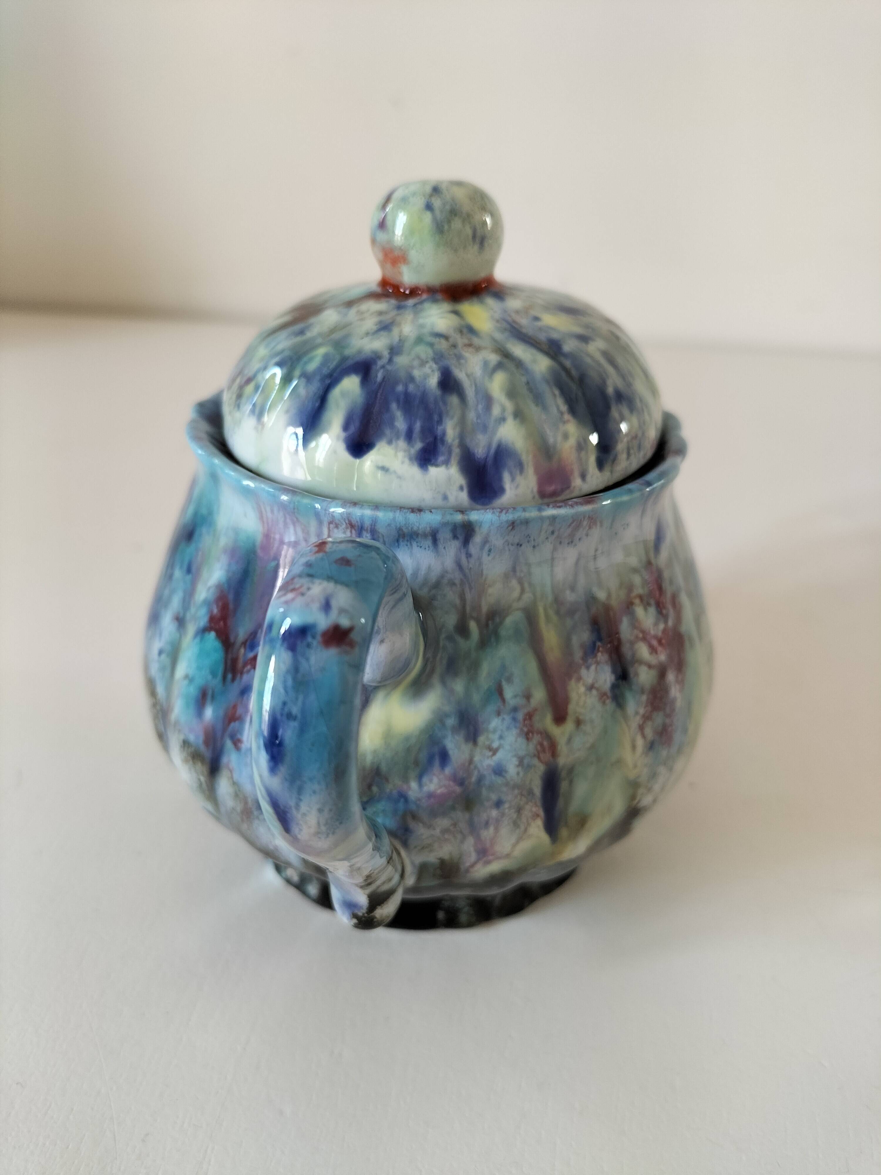 Sugar bowl Gaston Gaubier - Morvan 1960s