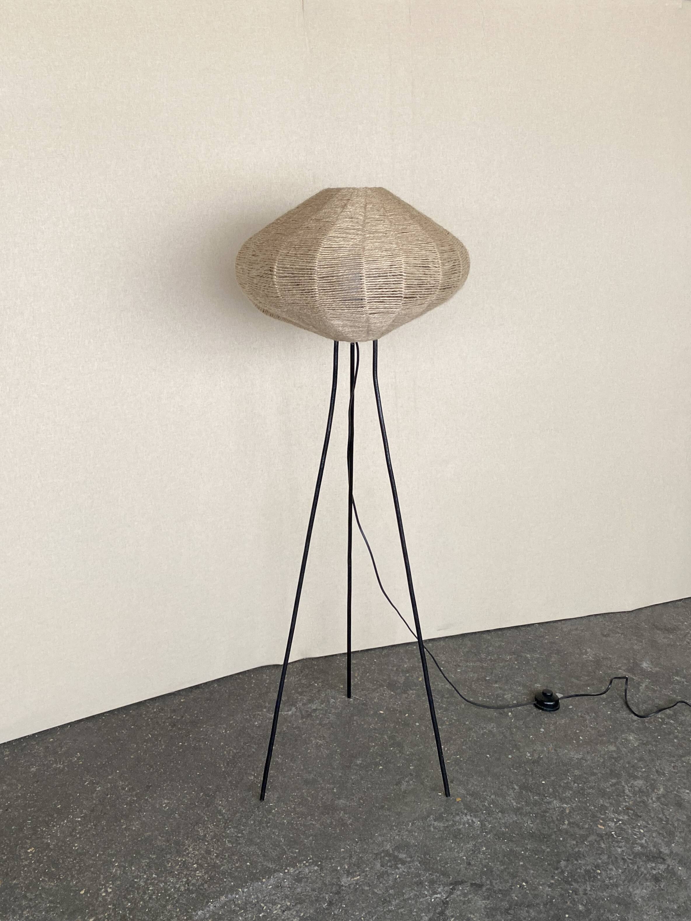 “Cocoon” floor lamp, 1950s