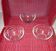 3 vintage Duralex bowls