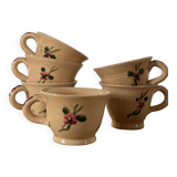 Tasses fleuries