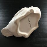 Canard pique fleurs blanc