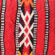 Moroccan red kilim cushion