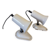 Pair of metal spotlights, Lita 1970