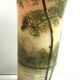 enamelled glass vase LEGRAS Lakescape, trees, Napoleon III boats