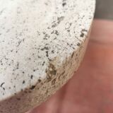 Travertine coffee table