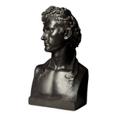 Statue en plâtre de l'empereur romain Auguste