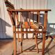 Lot de 5 fauteuils pliants vintage années 60