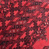 Antique Afghan Ersari handmade rug 208 x 288 cm 1920s