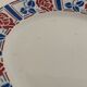 5 flat plates Sarreguemines, Tabarin model