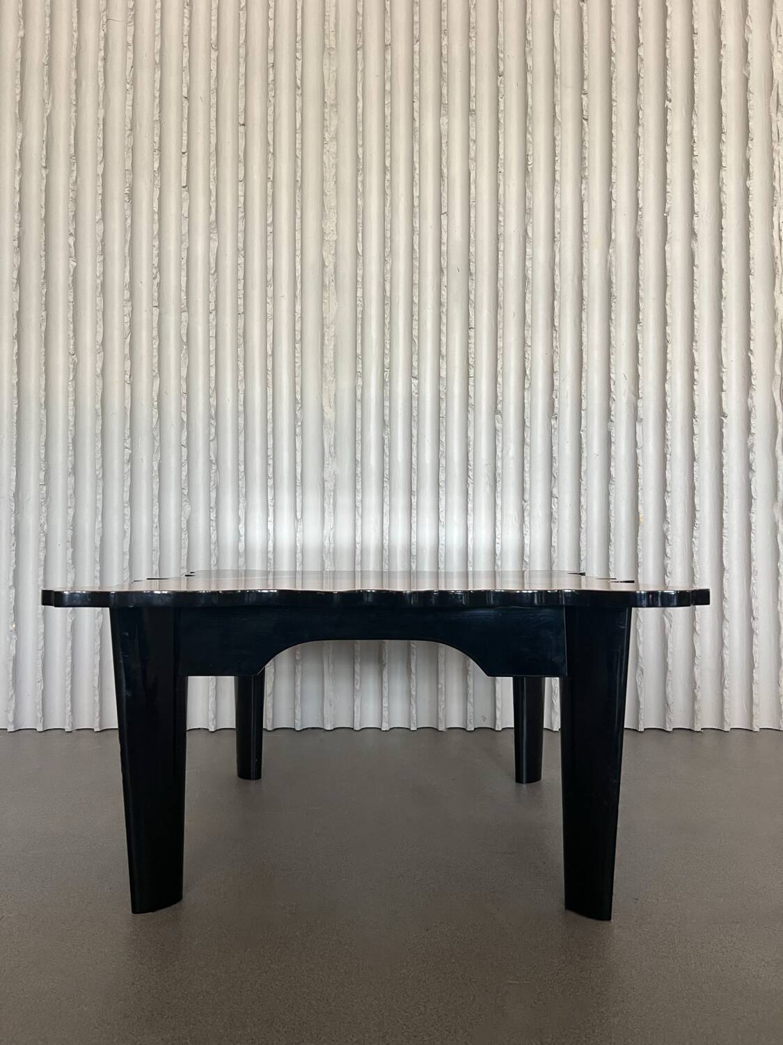 Carlo Malnati Signed Coffee Table – Sculptural Masterpiece in Wood Inl
