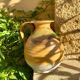 Decorative terracotta pot