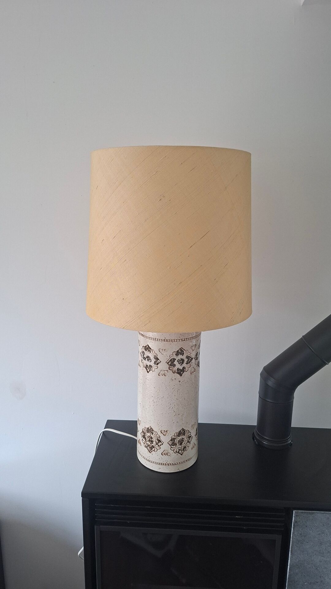 Ceramic lamp by Aldo Londi for Bitossi