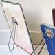 Collection de 3 miroirs barbier vintage