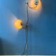 Vintage mid-century Dijkstra space age mushroom floor lamp