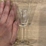 Set of 6 engraved wine glasses
