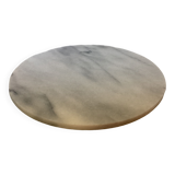 White grey marble trivia