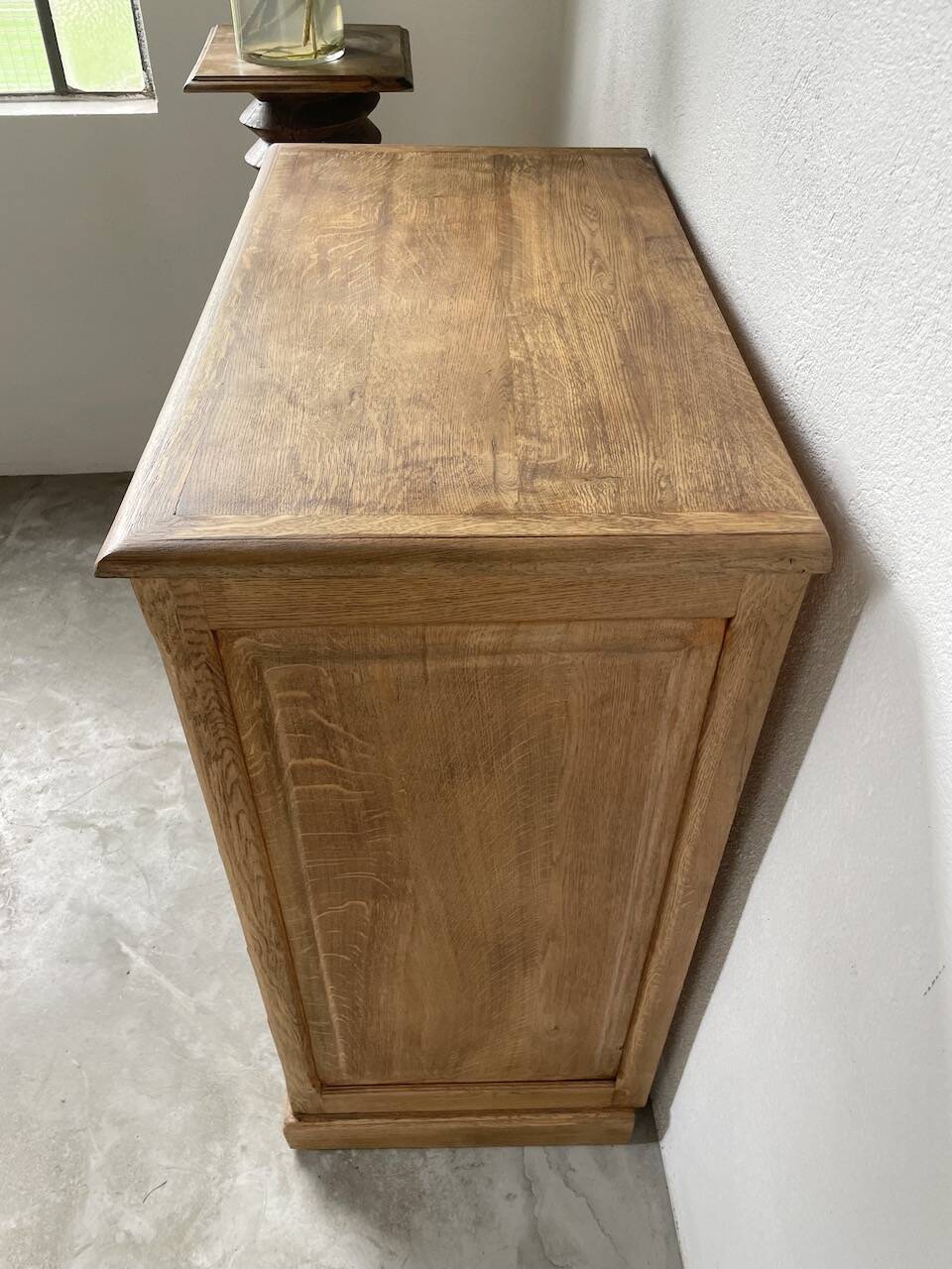 1950 oak chiffonier chest of drawers