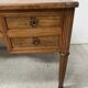 Louis XVI style walnut desk from the late 19th century.