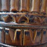 Large ceramic vase signed marius bessone vallauris 1950