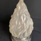 Large Art Deco flame globe lamp or ceiling light, 1920
