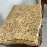 Pair of inlaid bedside tables