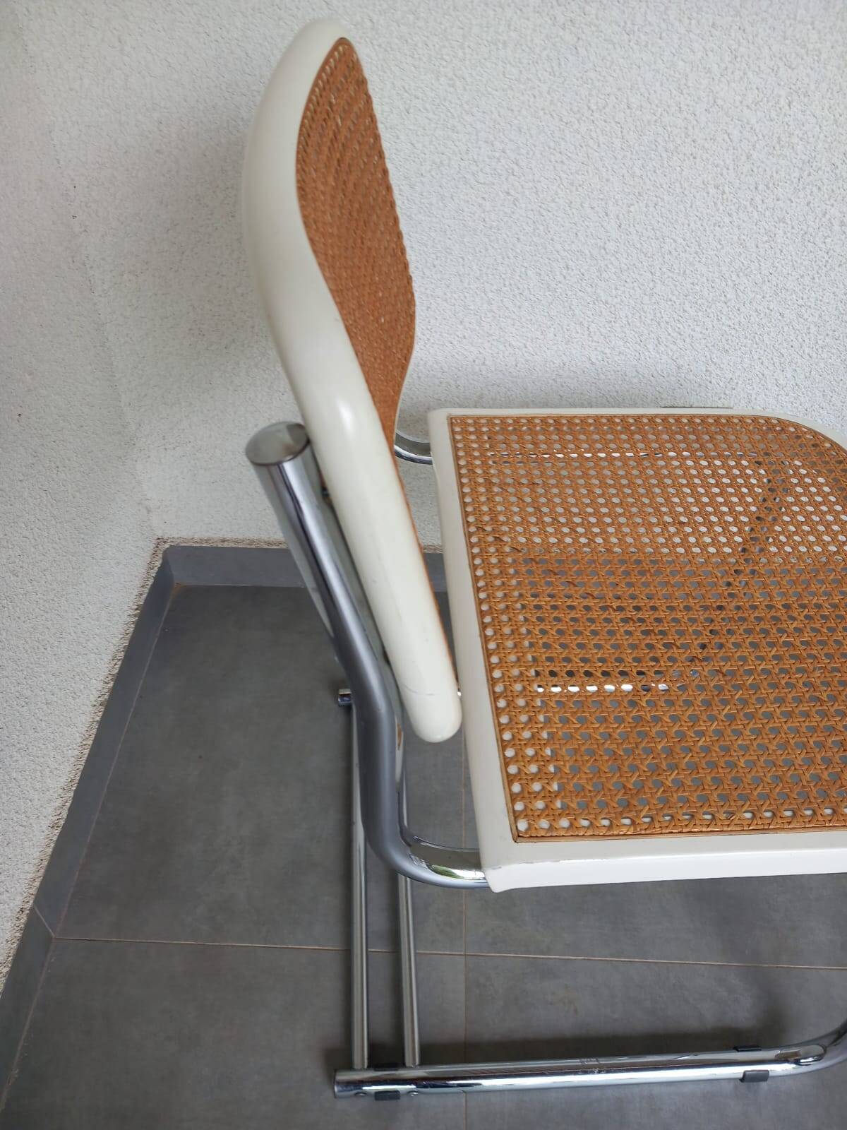 A pair of Italian chairs from the 1980s